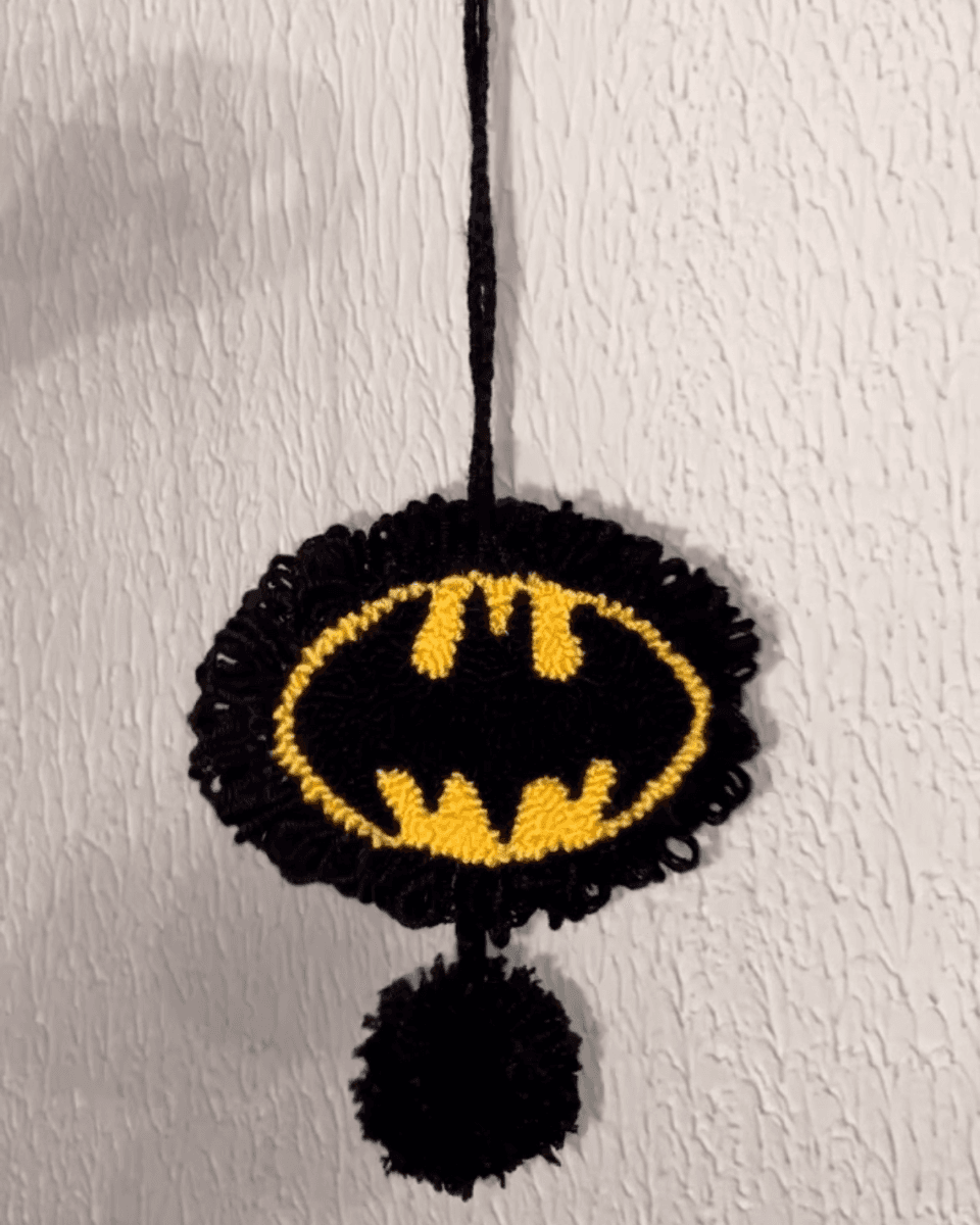 Bat man car hanger