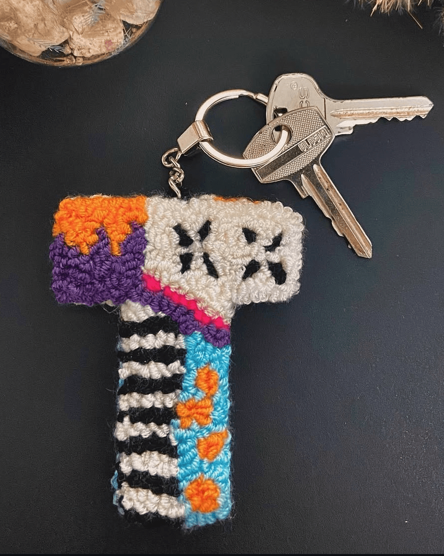 The Patterned Keychain
