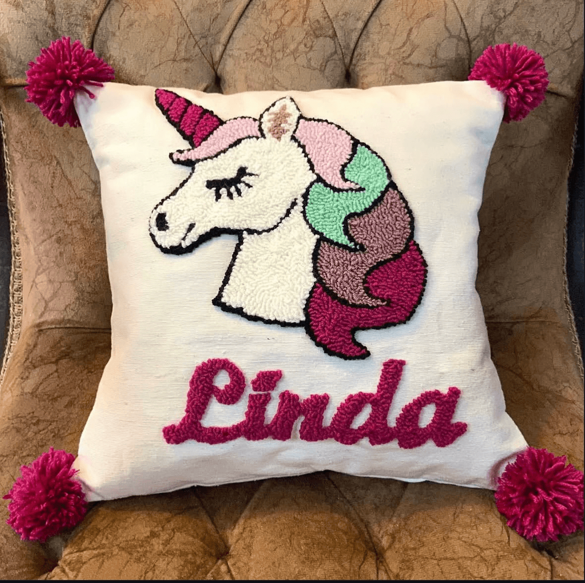 The Unicorn cushion